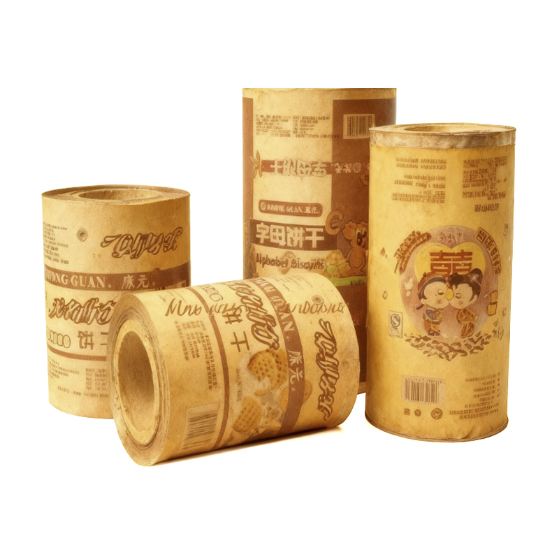 Roll Film: Pembungkus Es Krim Roll Film Walnut Tube Susu Datar